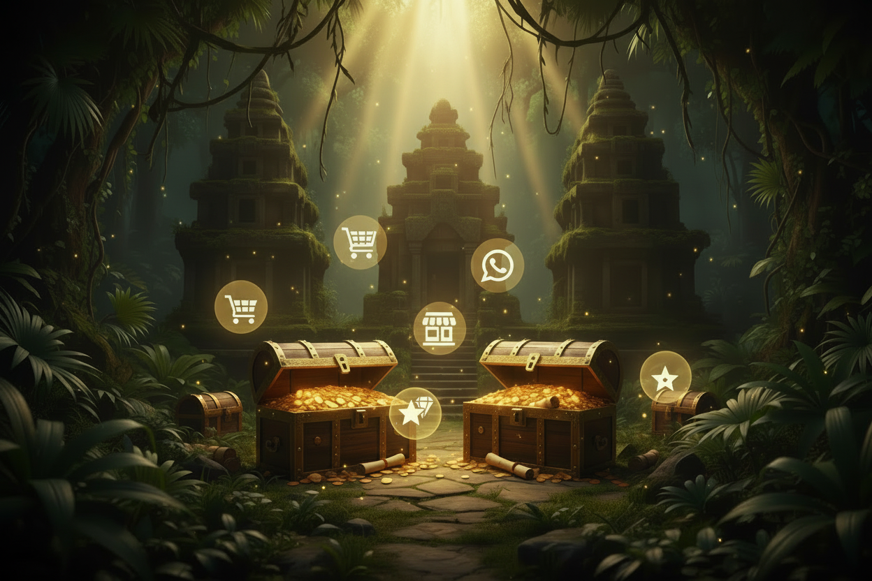 Loyal Tribe Jungle Banner - No Text